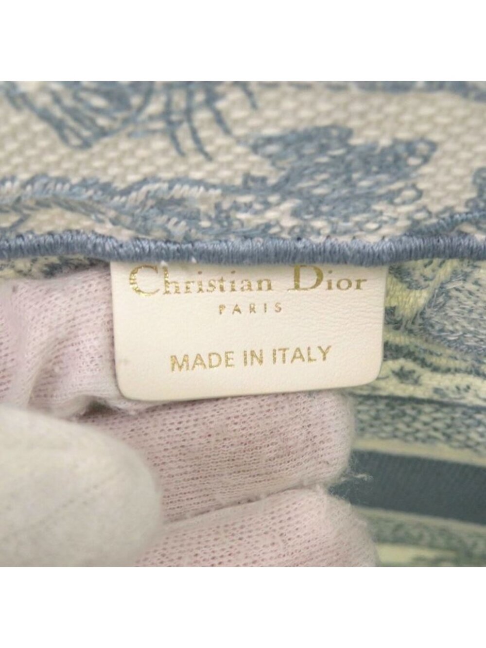 Dior Book Tote Toile de Jouy Embroidery Cotton Light - Picture 7 of 9